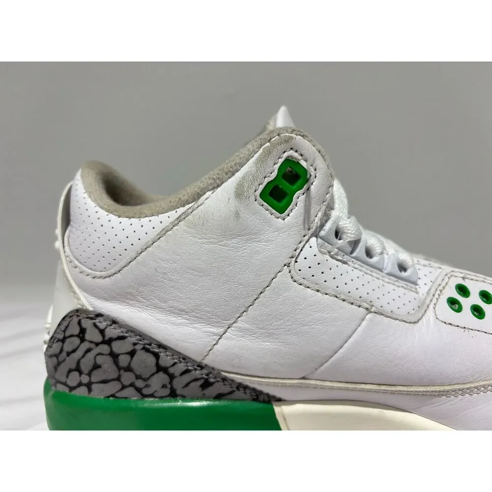 Air Jordan 3 Pine Green Sneakers  Size 8